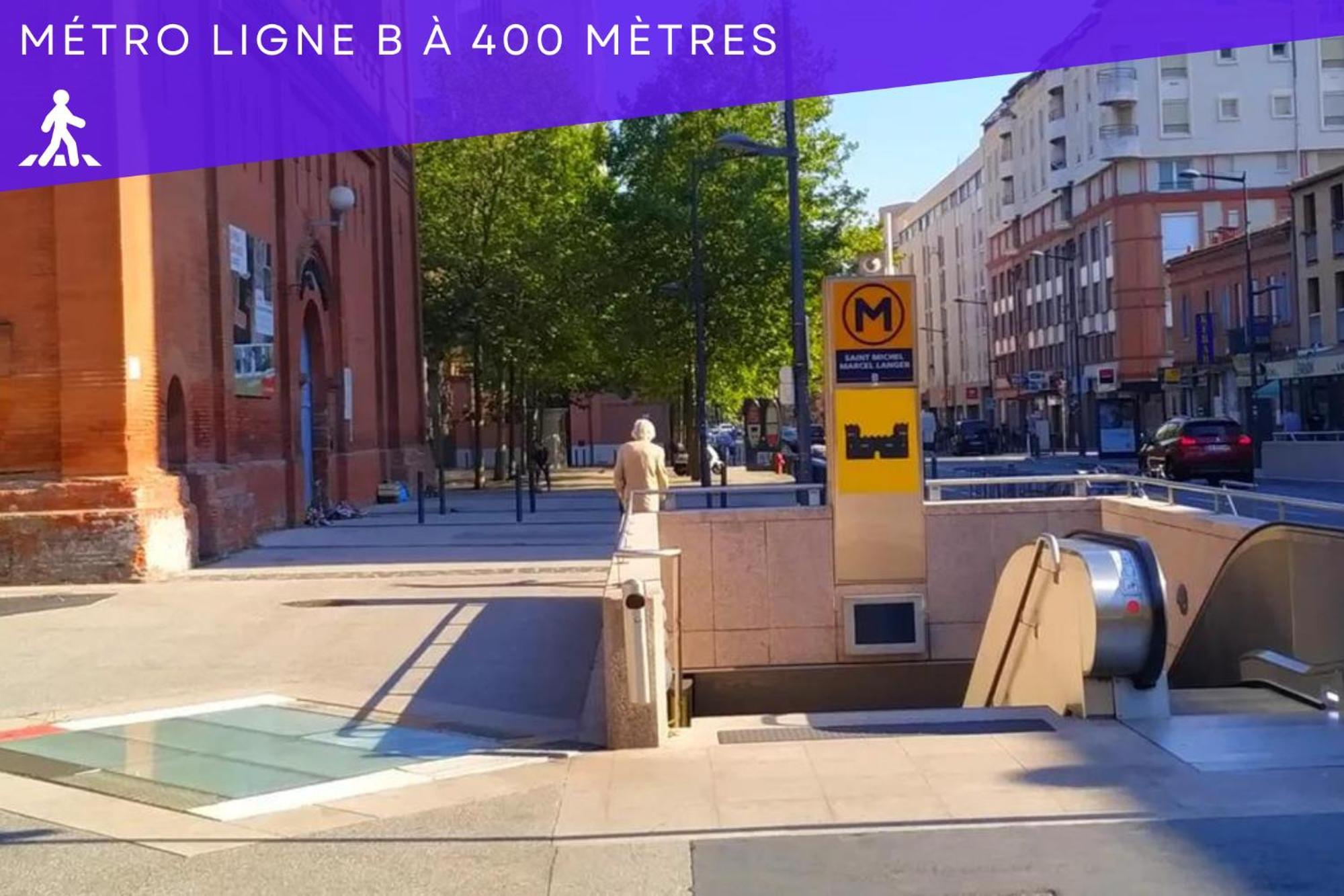 • L'Ocea • Studio - Quartier Busca - Proche Metro Toulouse Buitenkant foto